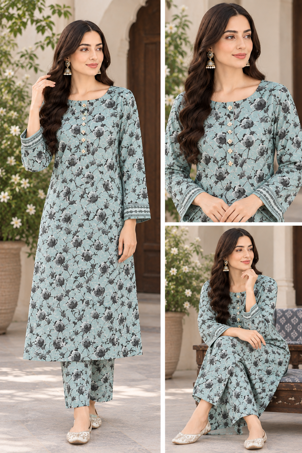 Khaddar Digital Printed Unstiched 2 Piece