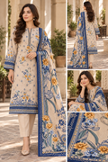 Khaddar Digital Printed Unstitched 3 Piece