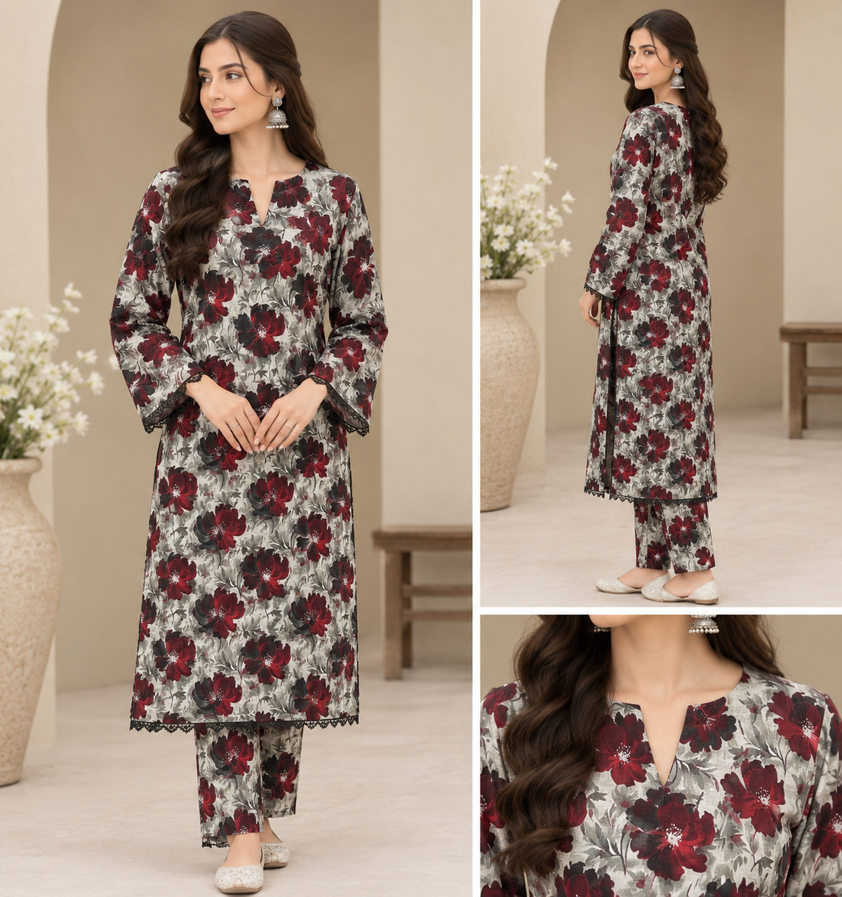 Khaddar Digital Printed Unstiched 2 Piece