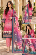 Khaddar Digital Printed Unstitched 3 Piece