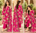 Khaddar Digital Printed Unstiched 3 Piece