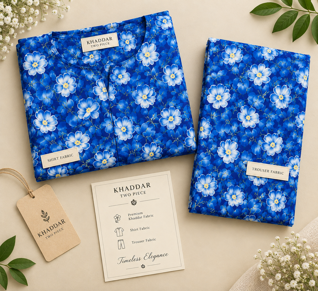 Khaddar Digital Printed Unstiched 2 Piece