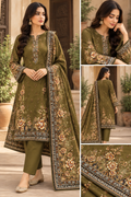 Dhanak Digital Printed Unstitched 3 Piece